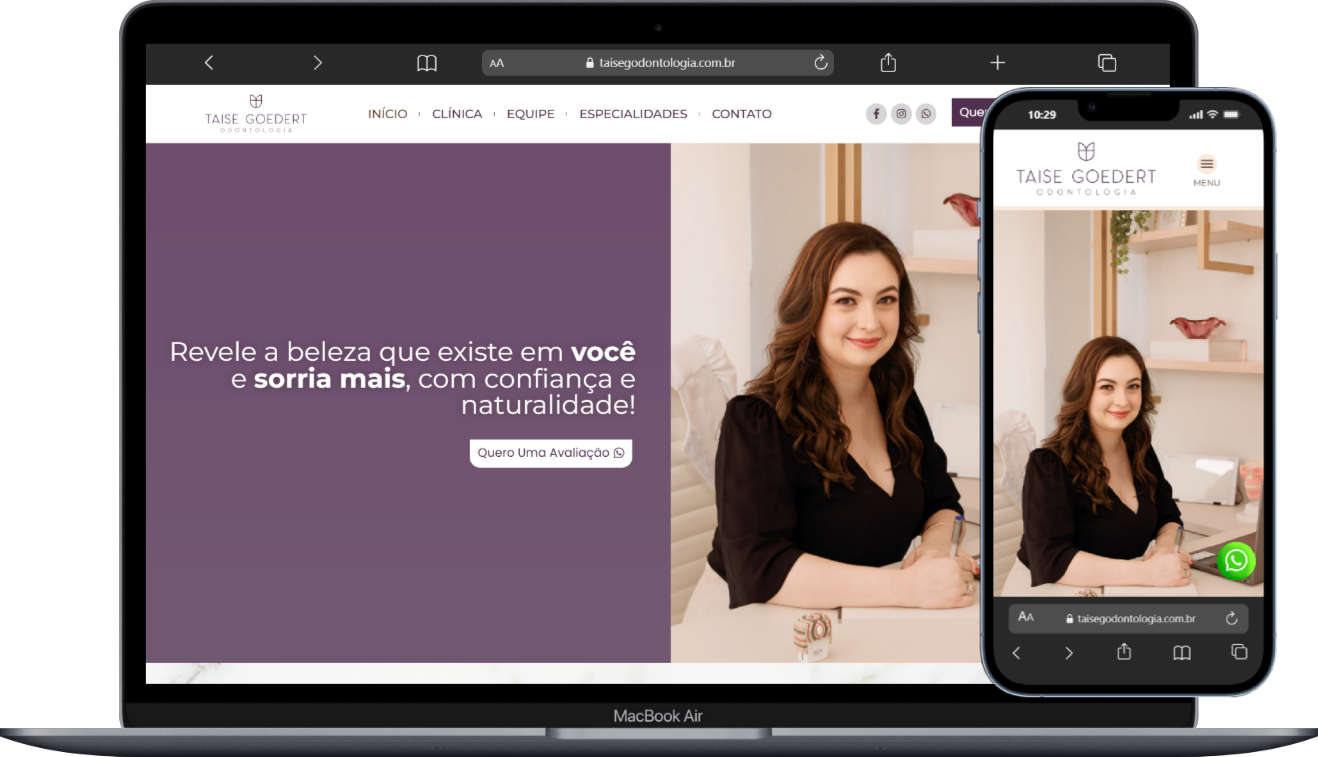 LANDING PAGE PARA ODONTOLOGIA (ELEMENTOR PRO)